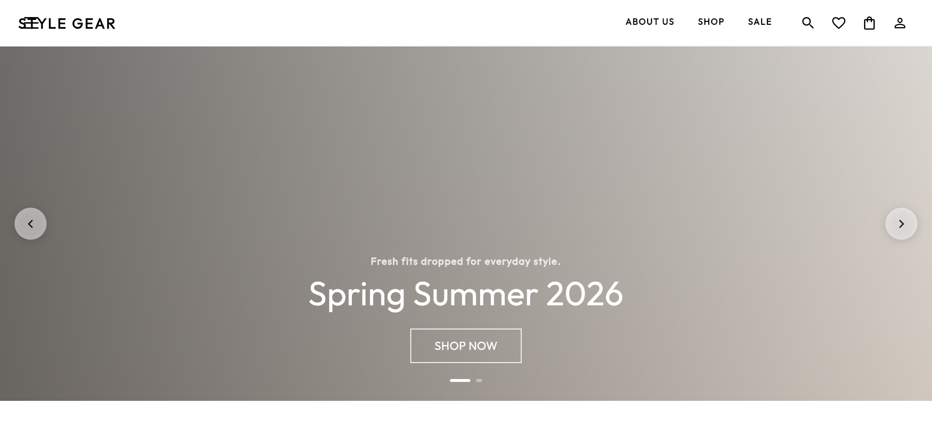 Style Gear storefront screenshot